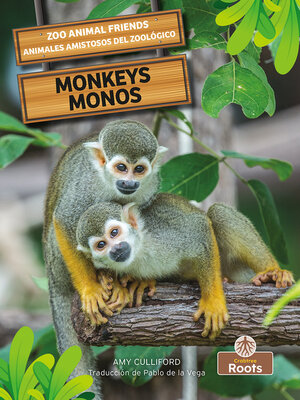cover image of Monkey (Monos) Bilingual Eng/Spa
